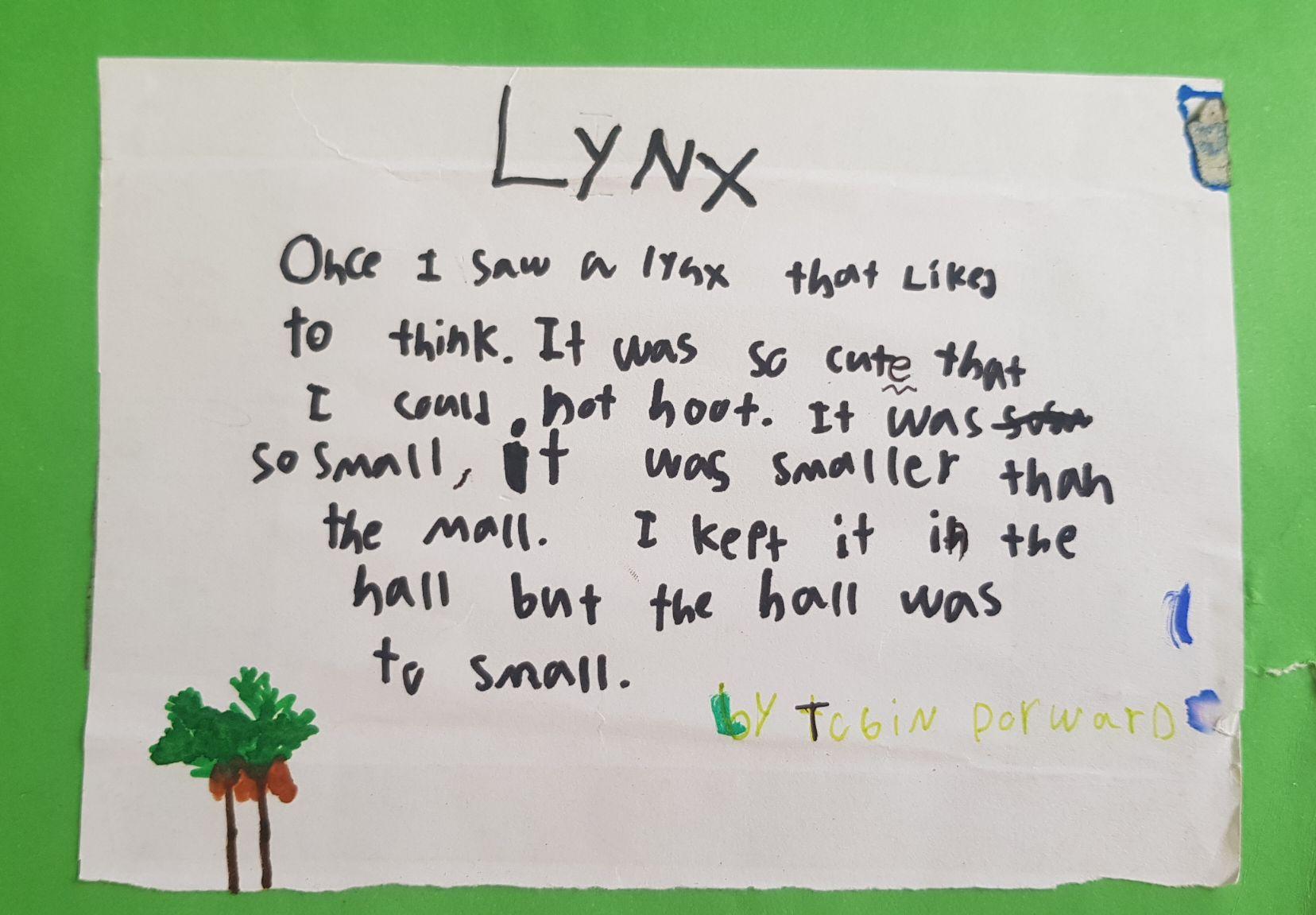 lynx poem